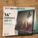 Trexonic 14" Led Tv TRX-14D 1366X768 Usb Hdmi Rechargeable Battery Black. Fixed Price $85.00.