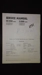 Crown CS-2200 Z-2000 Cassette Radio Service Manual Original Factory Issue. Fixed Price $19.98.