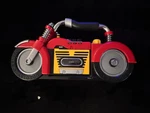 1997 Vintage Harley-davidson Junior Rider Motorcycle Am-fm Radio Cassette Player. Fixed Price $44.99.