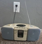 Vintage Sony Cd Radio Cassette-recorder Am/fm Player CFD-20 Parts Read. Fixed Price $24.99.
