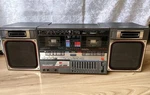 Rare Vintage Old Antique Radio Speaker Sharp GF-800 Cassette Boombox. Fixed Price $999.00.